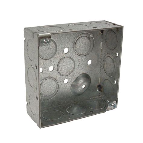 raco 4 galvanized steel square electrical box|raco plastic box repair.